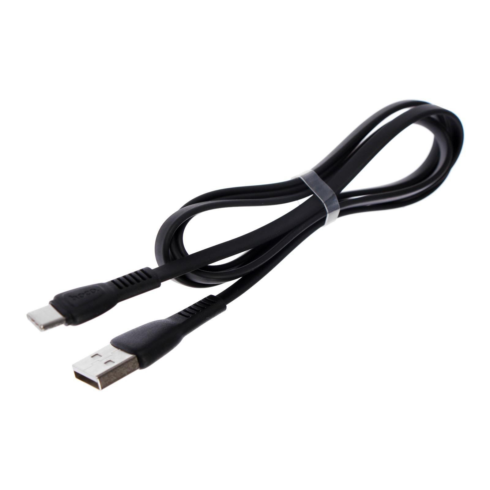 Кабель Hoco X40 USB - USB Type-C 1 м, черный