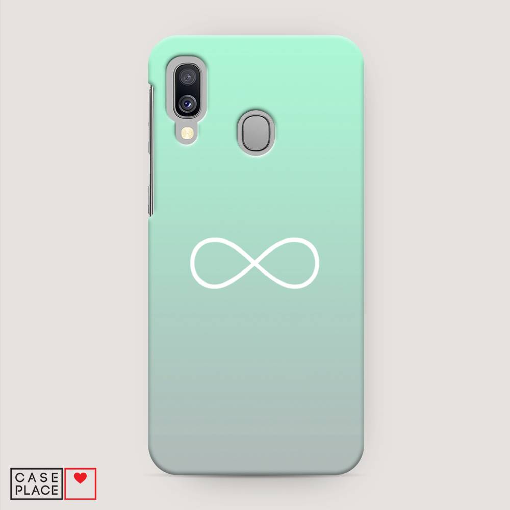 

Пластиковый чехол "Бесконечность от Тиффани" на Samsung Galaxy A40