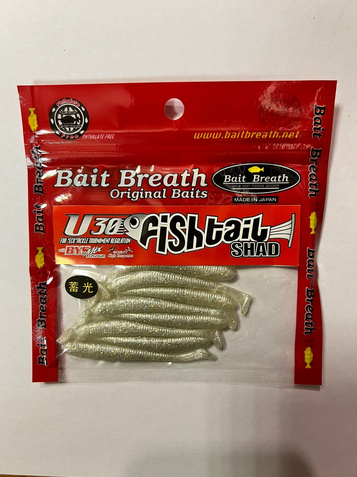 

Мягкая приманка Bait Breath U30 Fish Tail Shad 7 см, U30 Fish Tail Shad 7 см
