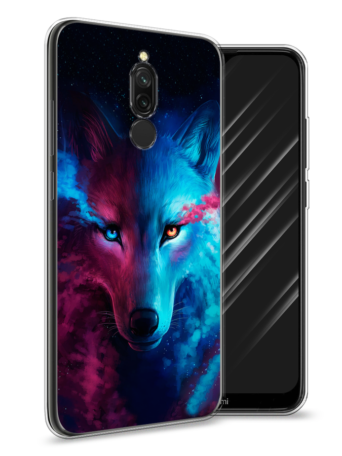 

Чехол Awog на Xiaomi Redmi 8 "Волшебный волк", Разноцветный, 37150-1