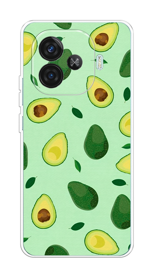 

Чехол на Vivo iQOO Z9 "Blue avocado", Коричневый;зеленый, 2612150-1