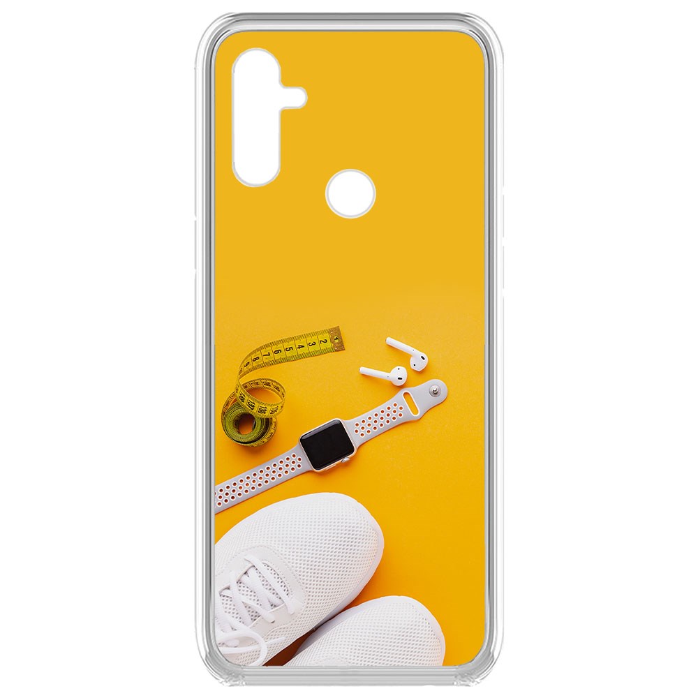 фото Чехол-накладка krutoff clear case кроссовки женские фитнес для realme c3