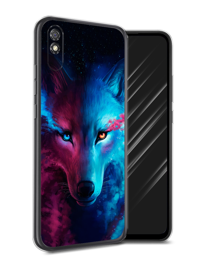 

Чехол Awog на Xiaomi Redmi 9A "Волшебный волк", Разноцветный, 38950-1