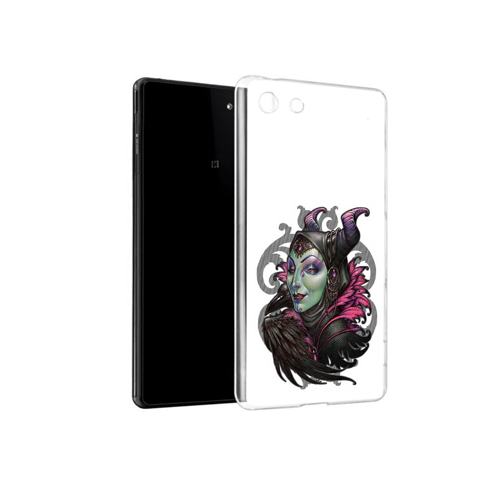 

Чехол MyPads Tocco для Sony Xperia M5 зеленая девушка с вороном (PT16167.241.357), Прозрачный, Tocco
