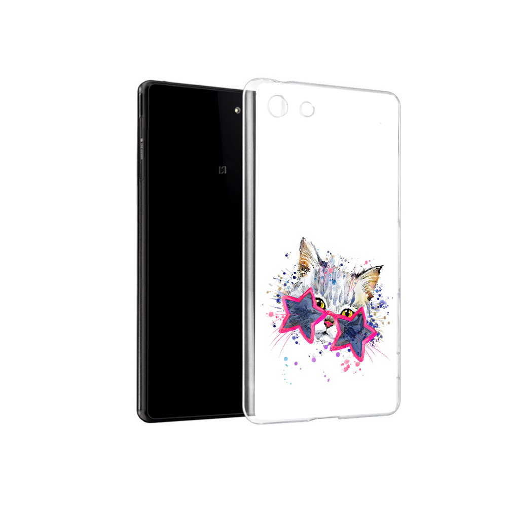 

Чехол MyPads Tocco для Sony Xperia M5 звездные очки (PT16167.241.353), Прозрачный, Tocco