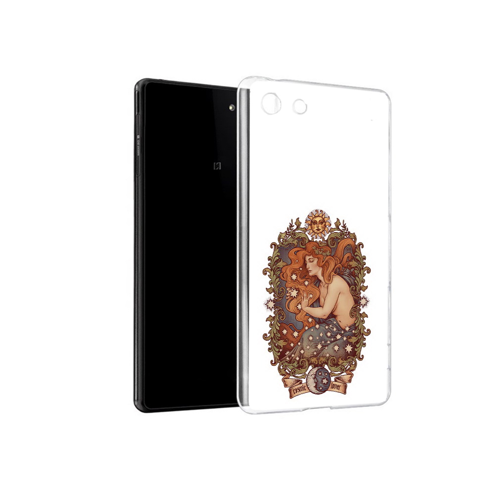 

Чехол MyPads Tocco для Sony Xperia M5 звездная девушка абстракция (PT16167.241.351), Прозрачный, Tocco