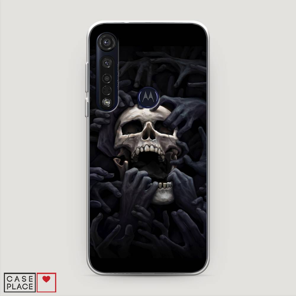 

Чехол Awog на Motorola Moto G8 Plus "Череп 29", Разноцветный, 241450-9