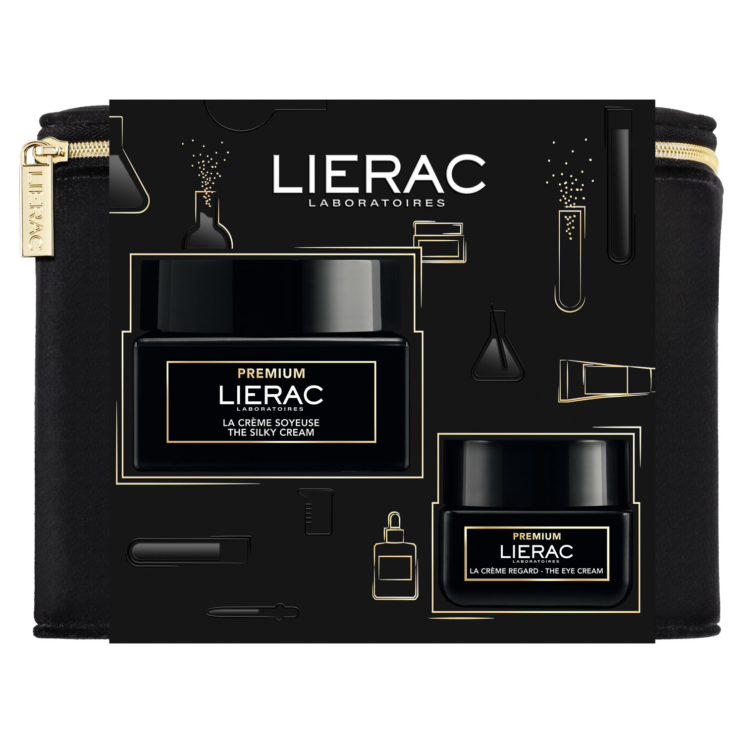 Подарочный набор средств для лица LIERAC Premium дневной крем 50 мл, крем для глаз 20 мл