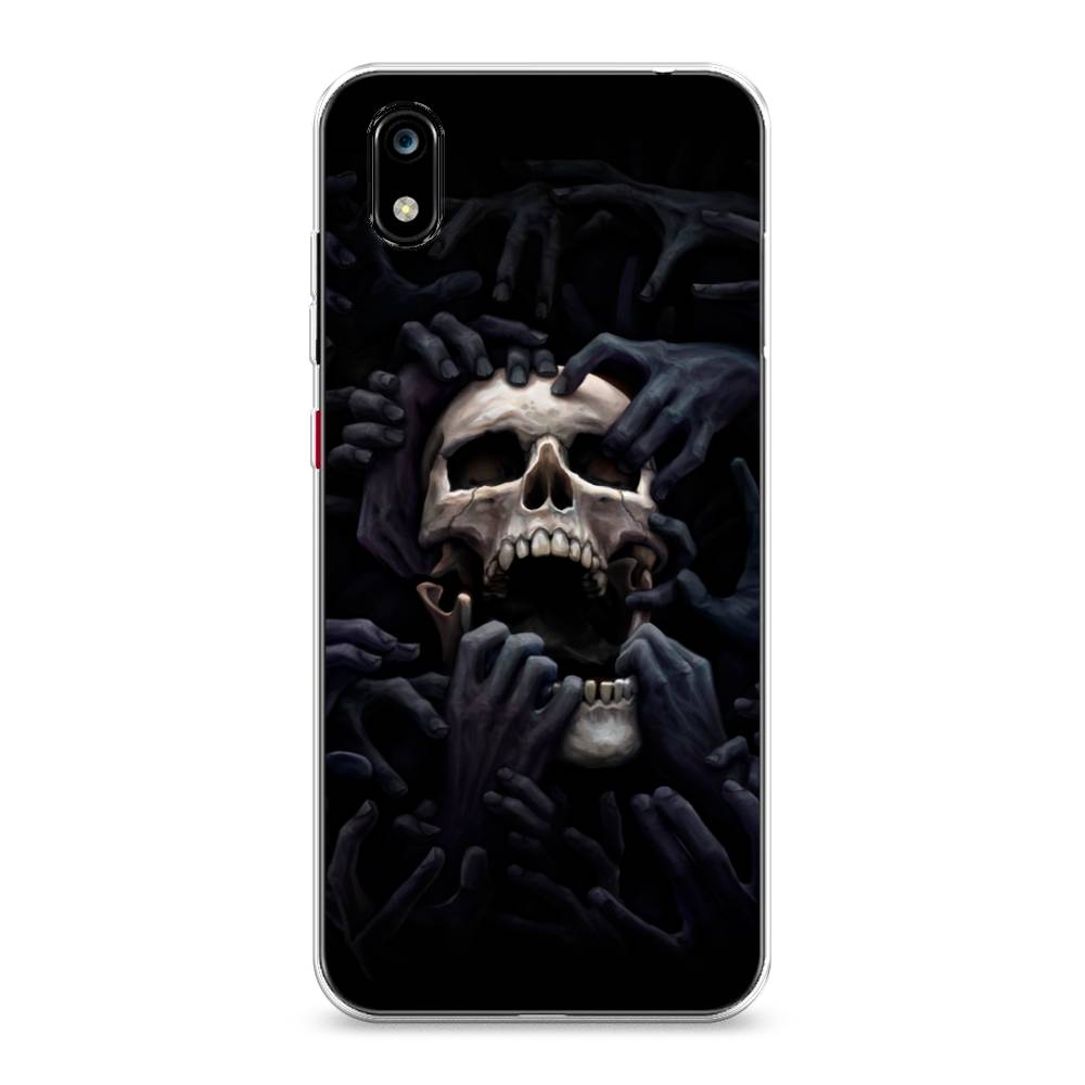 

Чехол Awog на ZTE Blade A7 2019 / ЗТЕ Блэйд A7 2019 "Череп 29", Разноцветный, 133150-9