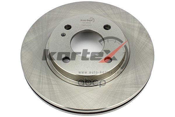 

KORTEX KD0568 Диск торм. пер. вент.[258x23] 4 отв. 1шт