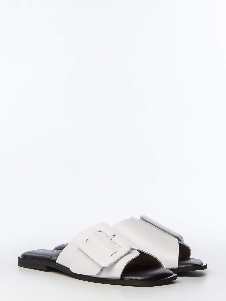 

Шлепанцы женские Lauf! B-3432-R white белые 39 RU, B-3432-R white