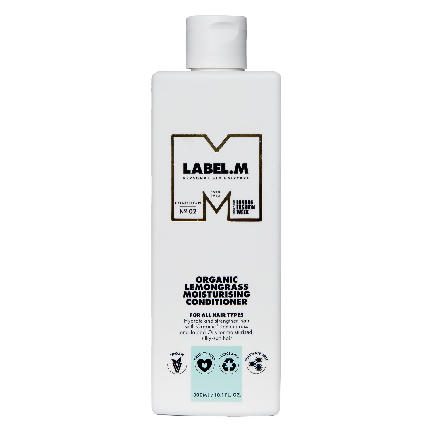 Кондиционер для волос Label.M Organic Lemongrass Moisturising, увлажняющий 300 мл