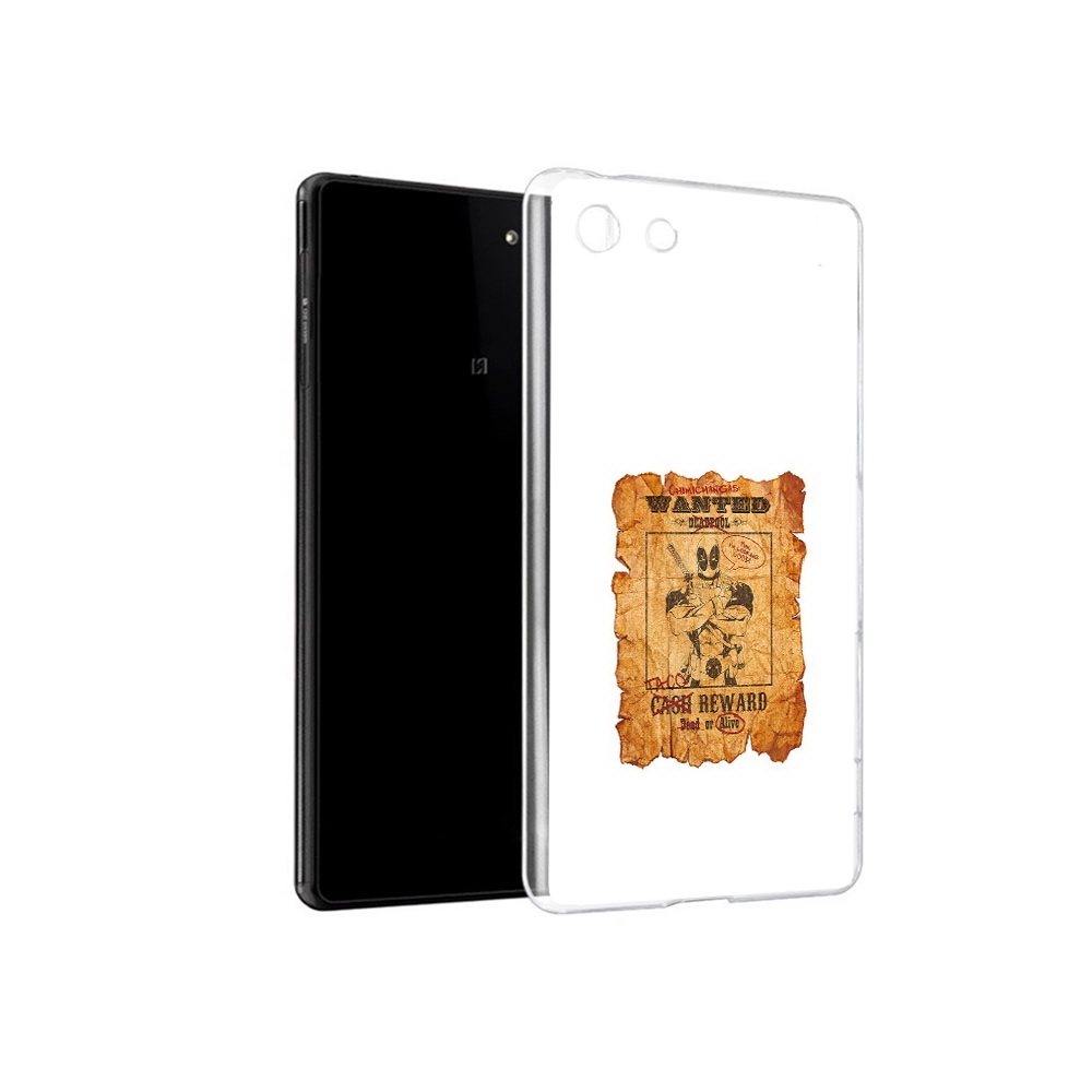 

Чехол MyPads Tocco для Sony Xperia M5 дедпул (PT16167.241.317), Прозрачный, Tocco