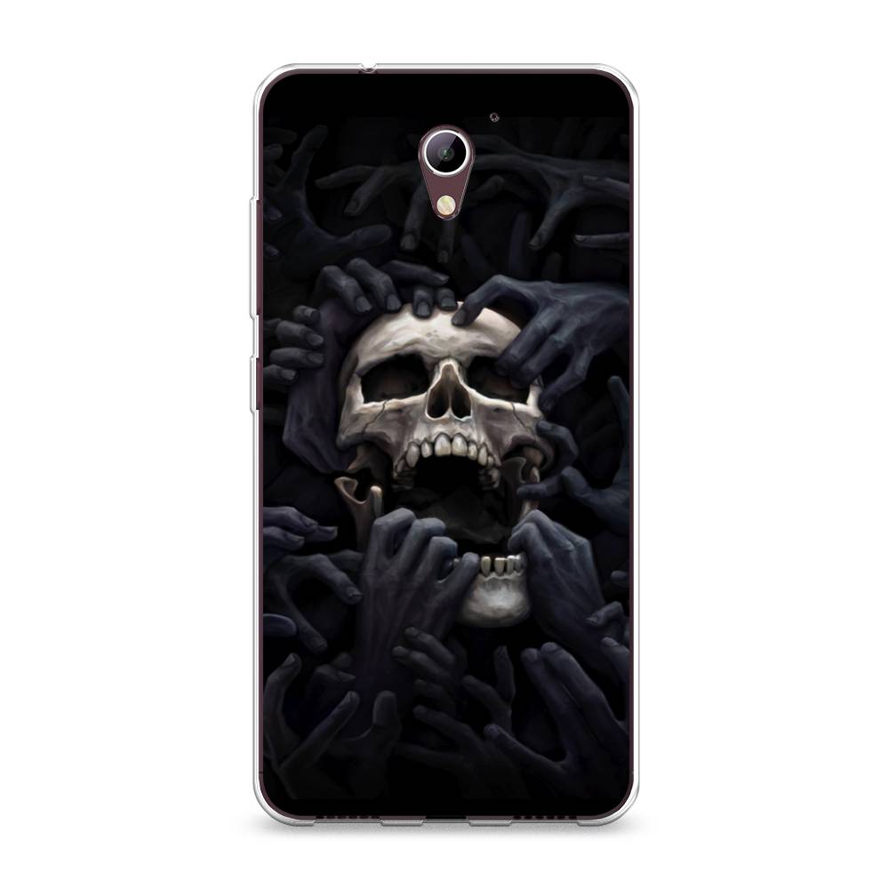 

Чехол Awog на ZTE Blade A510 / ЗТЕ Блэйд A510 "Череп 29", Разноцветный, 130150-9