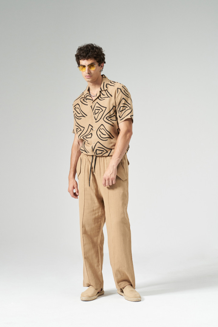 

Брюки мужские King Brich KTNPNT1408 бежевые 2XL (товары доставляются из-за рубежа), KTNPNT1408