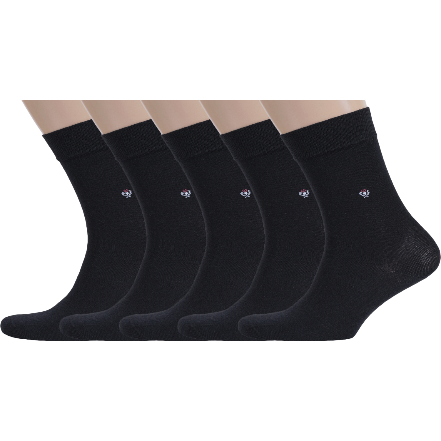 

Комплект носков мужских Rusocks 5-М-197 черных 29, Черный, 5-М-197