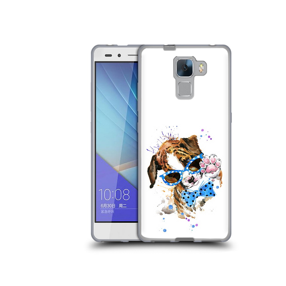 

Чехол MyPads Tocco для Honor 7 лапочка (PT28758.36.434), Прозрачный, Tocco