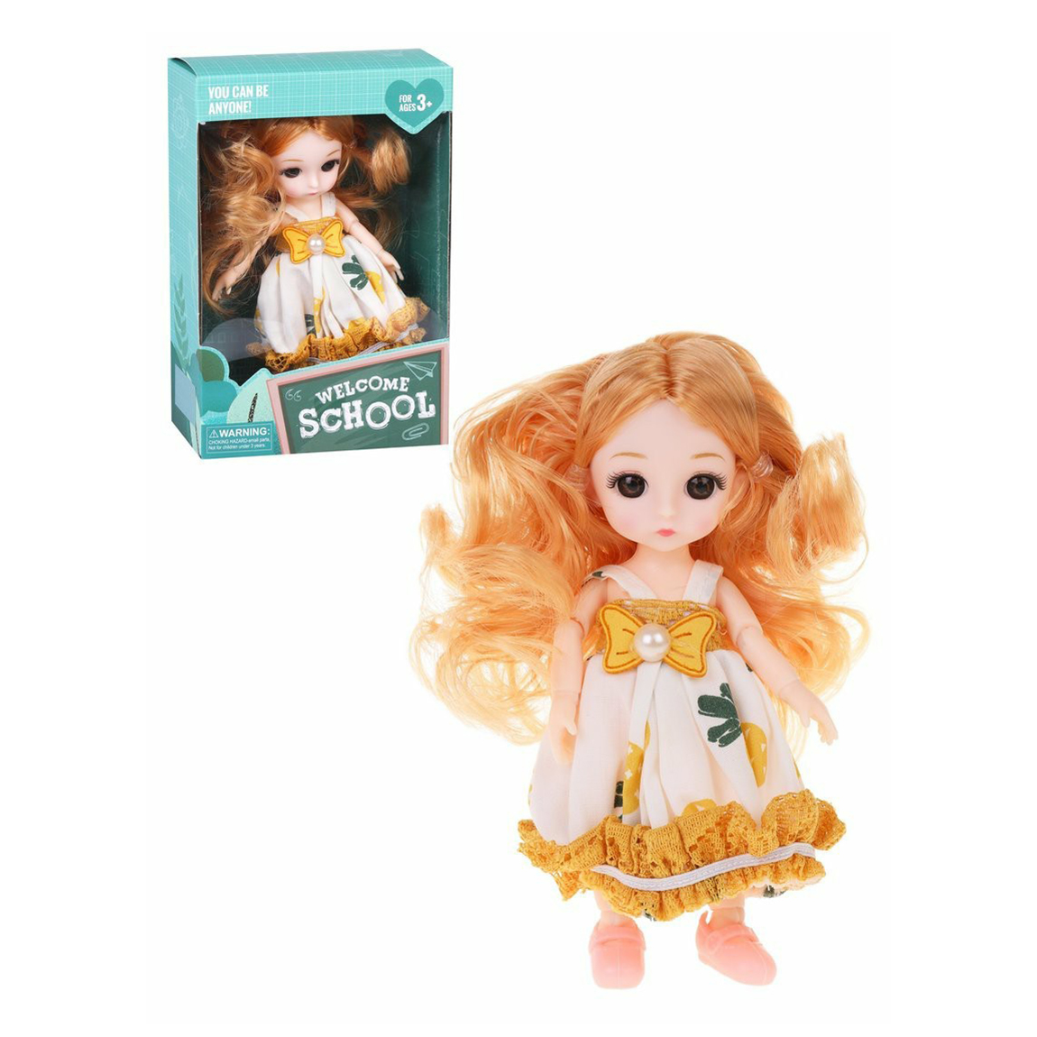 

Кукла Наша Игрушка Красотка 16 см в ассортименте