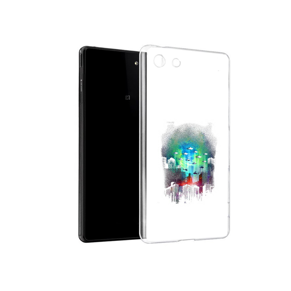 

Чехол MyPads Tocco для Sony Xperia M5 город в свечении (PT16167.241.296), Прозрачный, Tocco