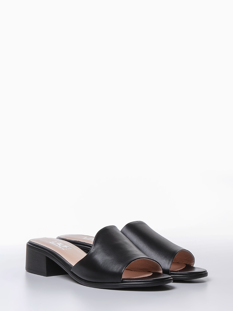 

Шлепанцы женские Lauf! 360.1295 black черные 38 RU, 360.1295 black