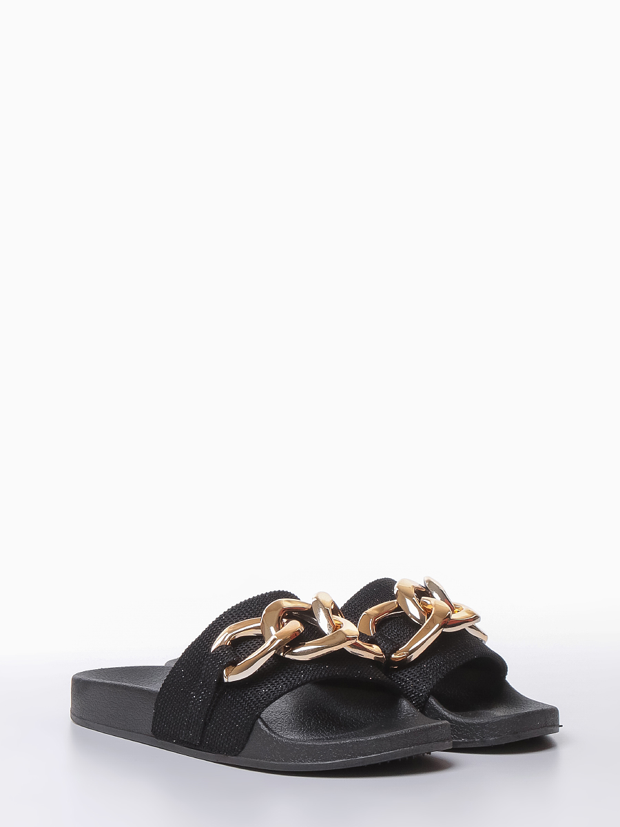

Шлепанцы женские Color Me 3510-221 black черные 37 RU, 3510-221 black