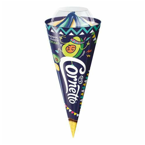 Мороженое рожок Cornetto Мексика 73 г