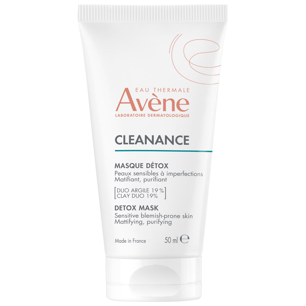 Маска для лица Avene Cleanance детокс глубокого очищения 50 мл