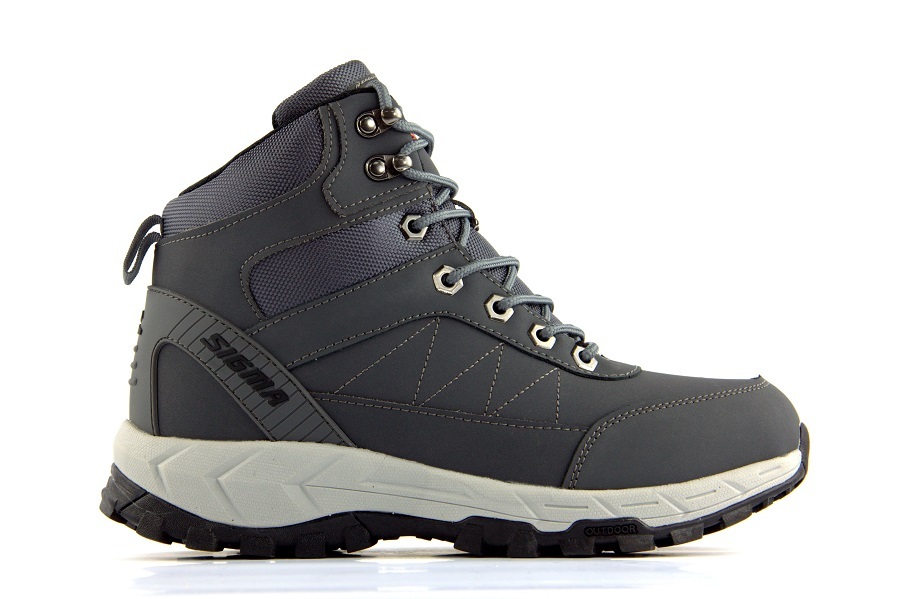 

Ботинки мужские Sigma JN19386-6 серые 43 RU, Серый, JN19386-6