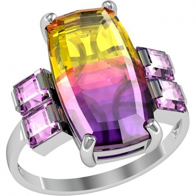 

Кольцо из серебра со стеклом р. 17,5 ПРИВОЛЖСКИЙ ЮВЕЛИР 271598-FA67KV04, 271598-FA67KV04