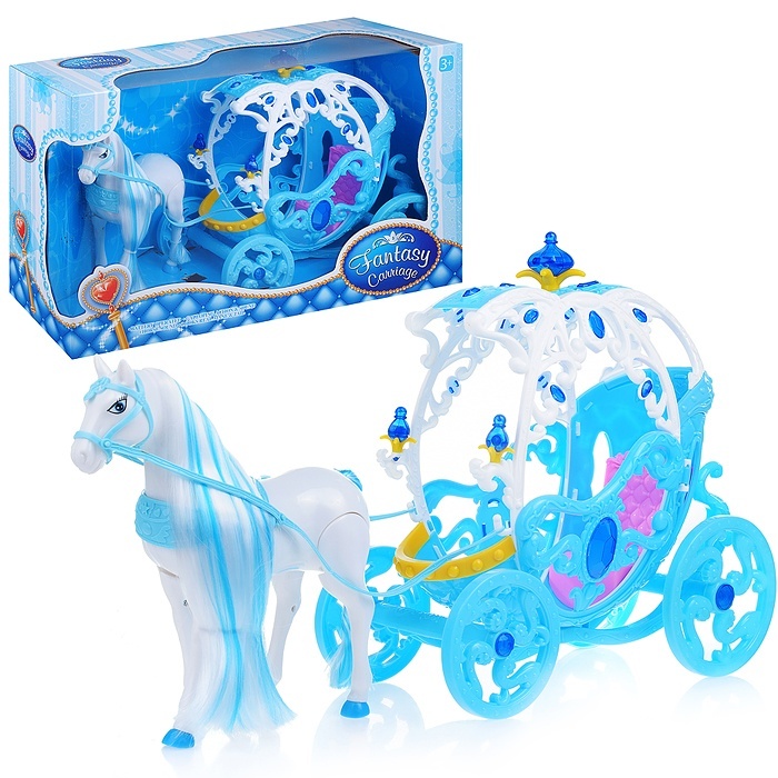 

Игрушка Лошадка Oubaoloon голубая, 56х14,5х33 см, в коробке, голубая, 56х14,5х33 см, в коробке