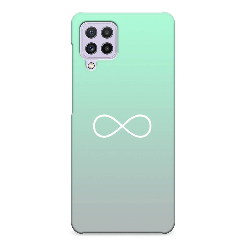 

Пластиковый чехол "Бесконечность от Тиффани" на Samsung Galaxy A22