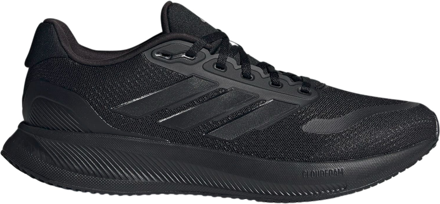 

Кроссовки мужские Adidas RUNFALCON 5 черные 12.5 UK, Черный, RUNFALCON 5