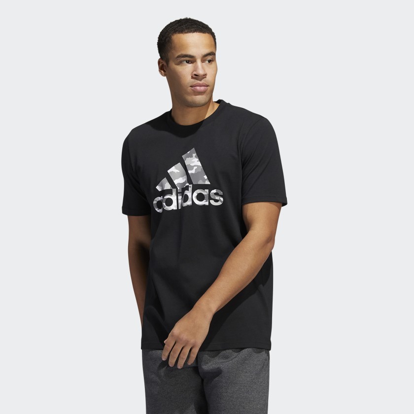 

Футболка мужская Adidas Camo Bos G T черная XS, Camo Bos G T