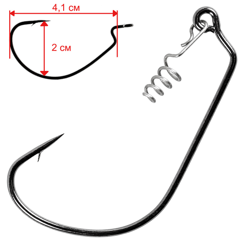 Крючки Контакт Wide Gap Worm 3/0 (5шт.)