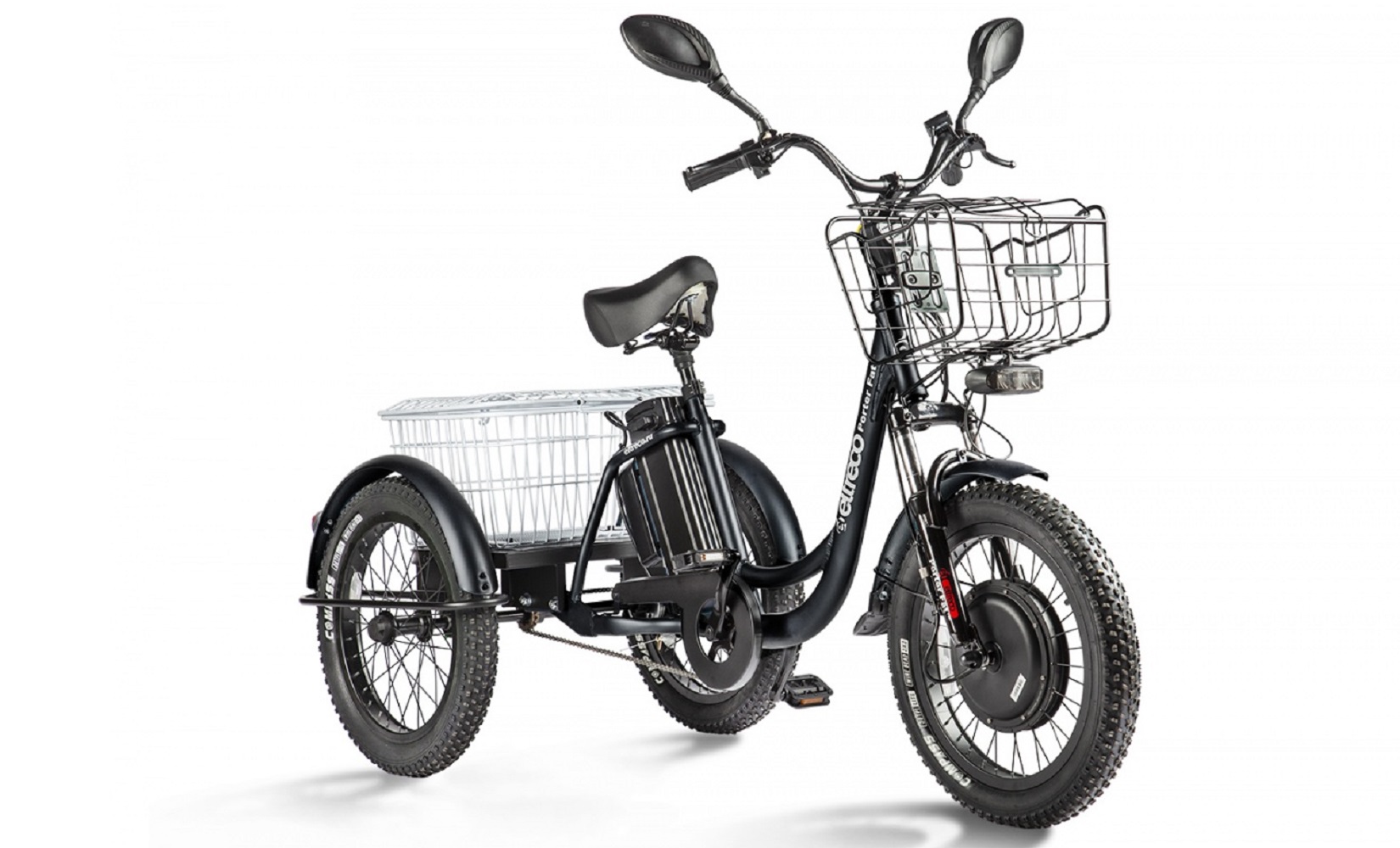 

Электровелосипед Eltreco Porter Fat 700 (2022) (Черный), Porter Fat 700 (2022) (Черный)