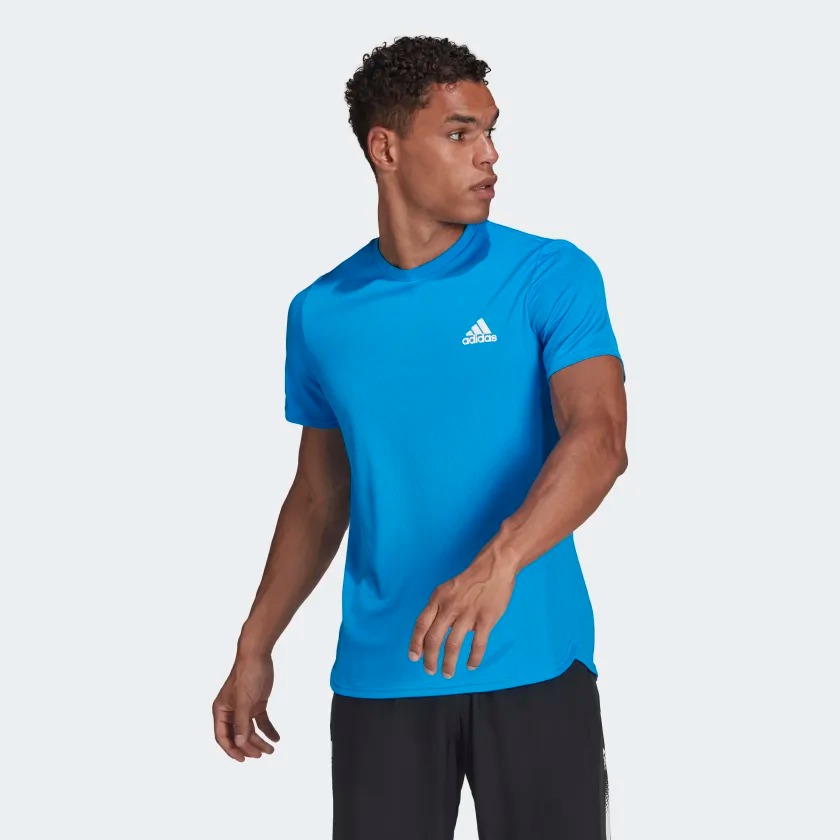 

Футболка мужская Adidas D4M Tee синяя 2XL, D4M Tee