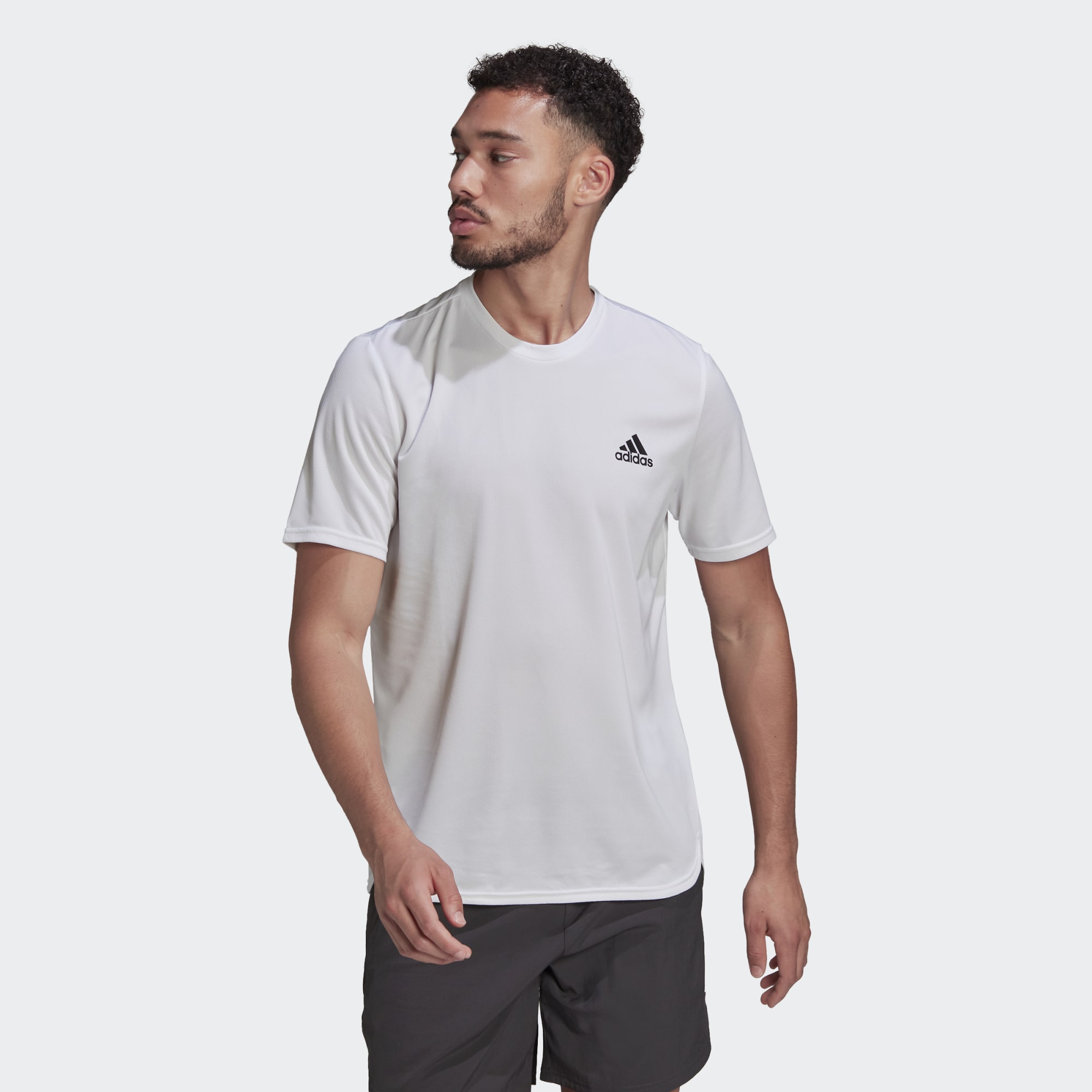 фото Футболка мужская adidas d4m tee белая xs