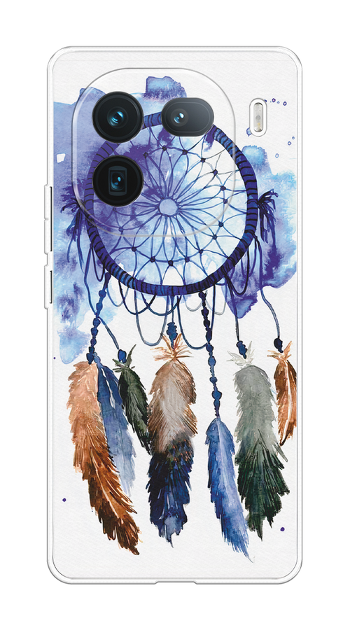 

Чехол на Vivo iQOO 12 "Ловец снов 1", Коричневый;синий, 2612050-1