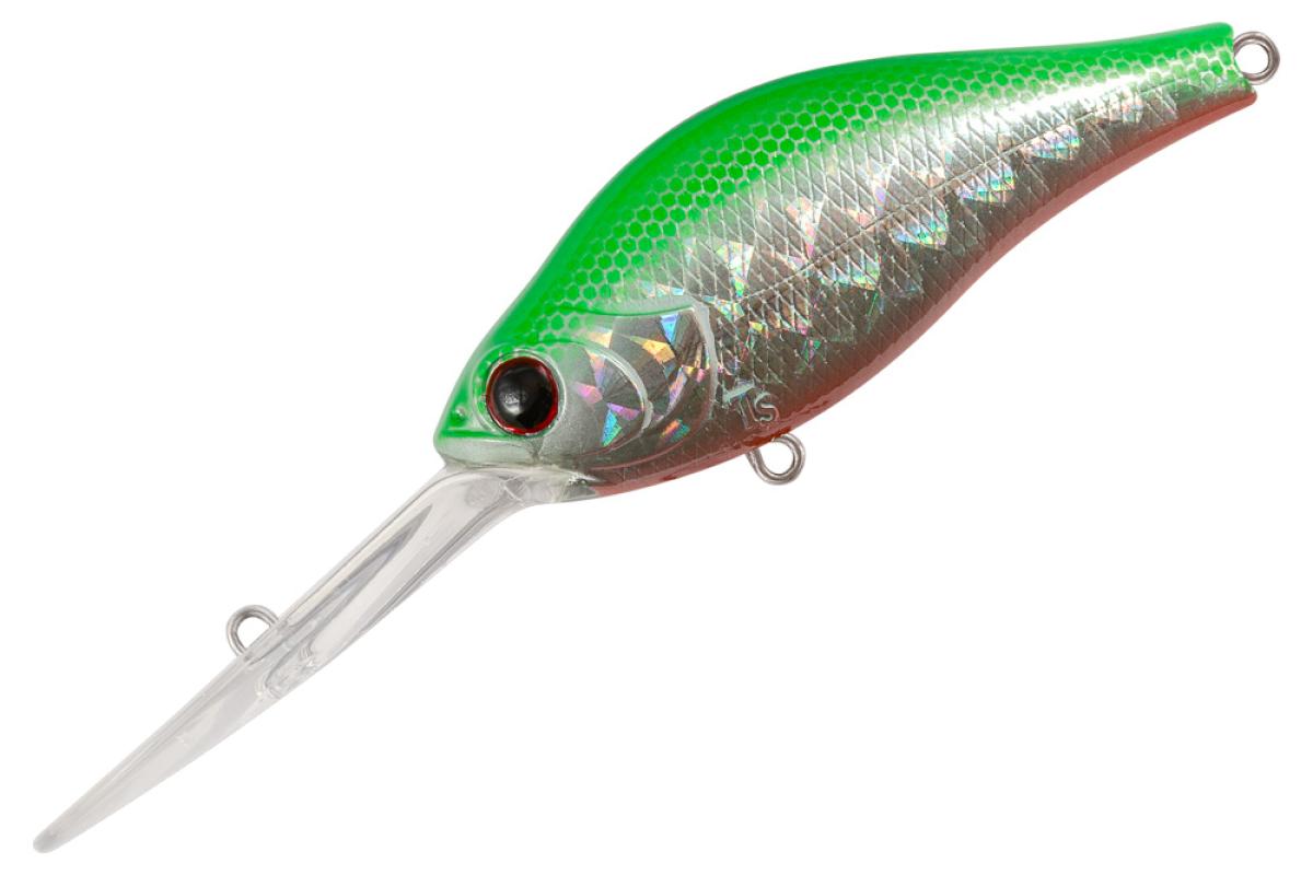 

Воблер TsuYoki DROP 75F LM020H, Серебристый;зеленый, DROP 75F
