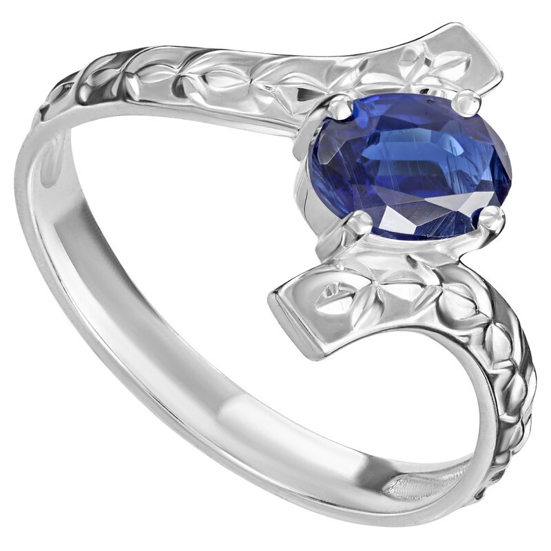 

Кольцо из серебра с кианитом р., LAZURIT-ONLINE 848600, 848600