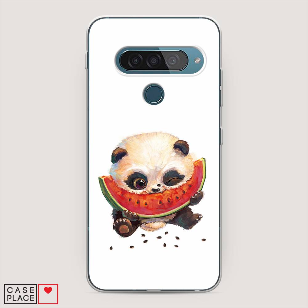 

Чехол Awog "Малыш панды с арбузом" для LG G8s ThinQ, 84050-1