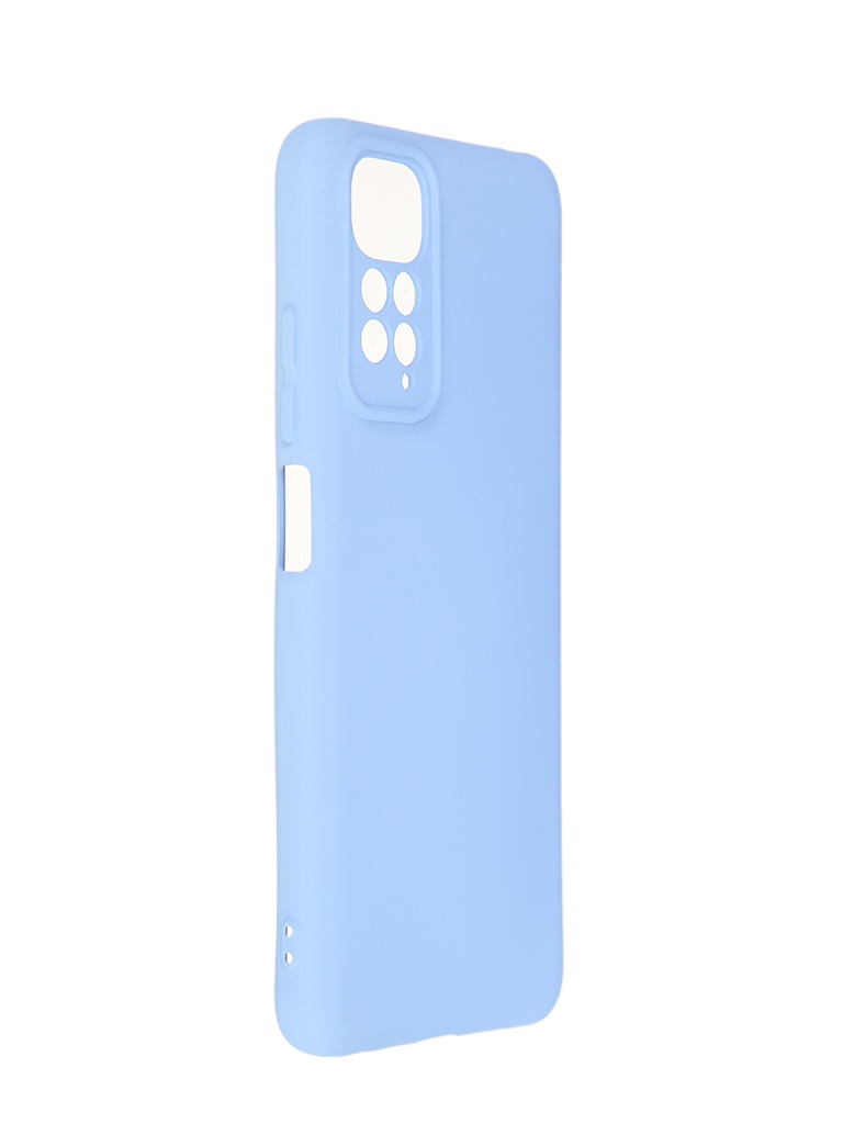 фото Чехол neypo для xiaomi redmi note 11/ note 11s silicone case 2.0mm light blue nsc49511