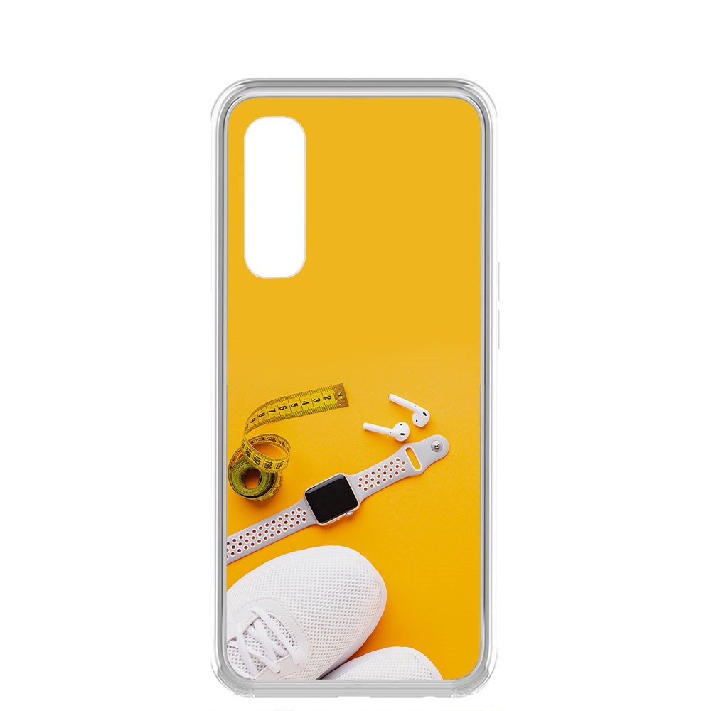 фото Чехол-накладка krutoff clear case кроссовки женские фитнес для realme 7