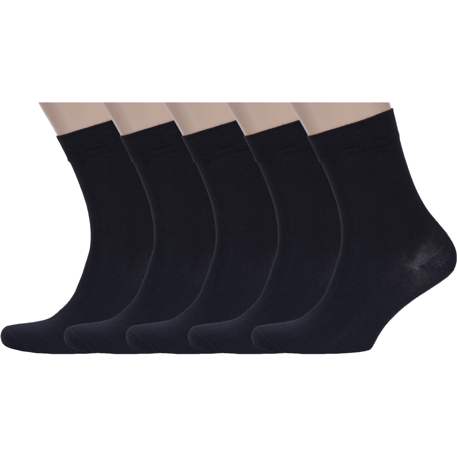 

Комплект носков мужских Rusocks 5-М-132 черных 25-27, Черный, 5-М-132