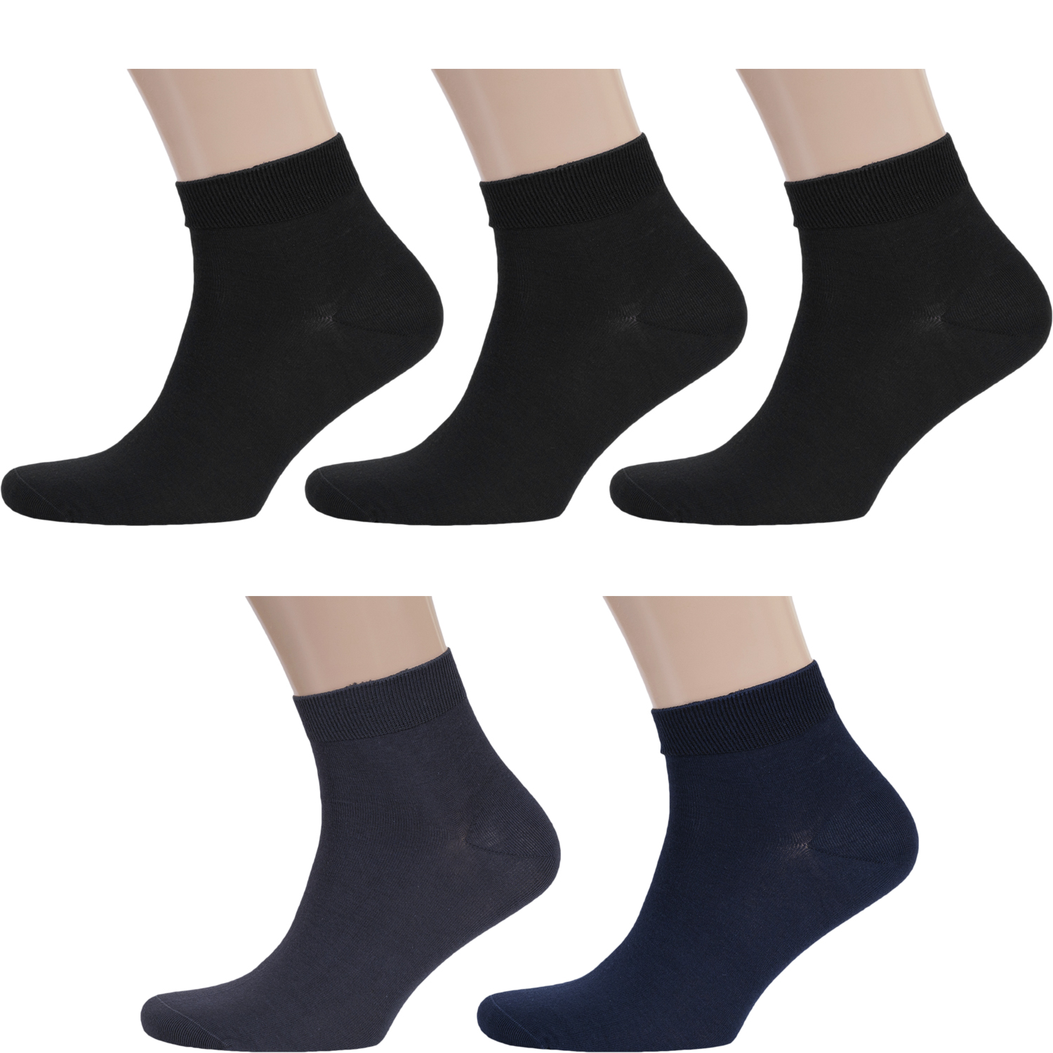

Комплект носков мужских Rusocks 5-М-1125 серых 27-29, 5-М-1125