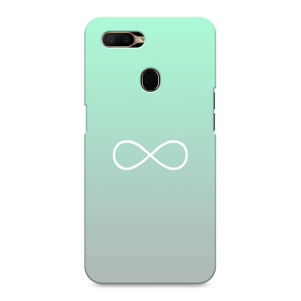 фото Пластиковый чехол "бесконечность от тиффани" на oppo a5s awog