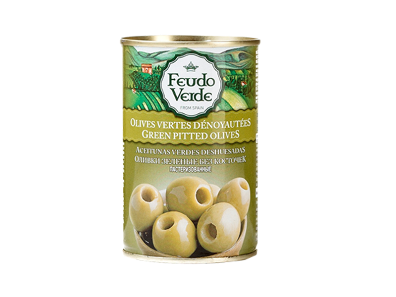 

Оливки Feudo Verde зеленые, без косточкек, 280 г