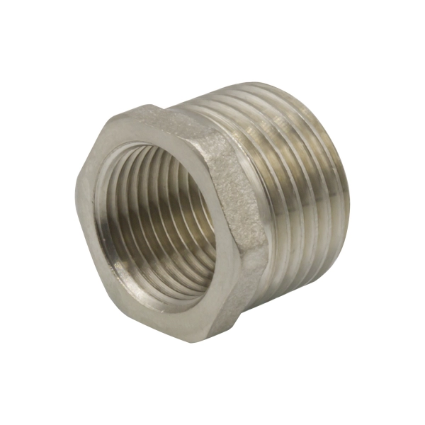 Футорка 1/2'' - 3/8'' нар/вн VRT никель^