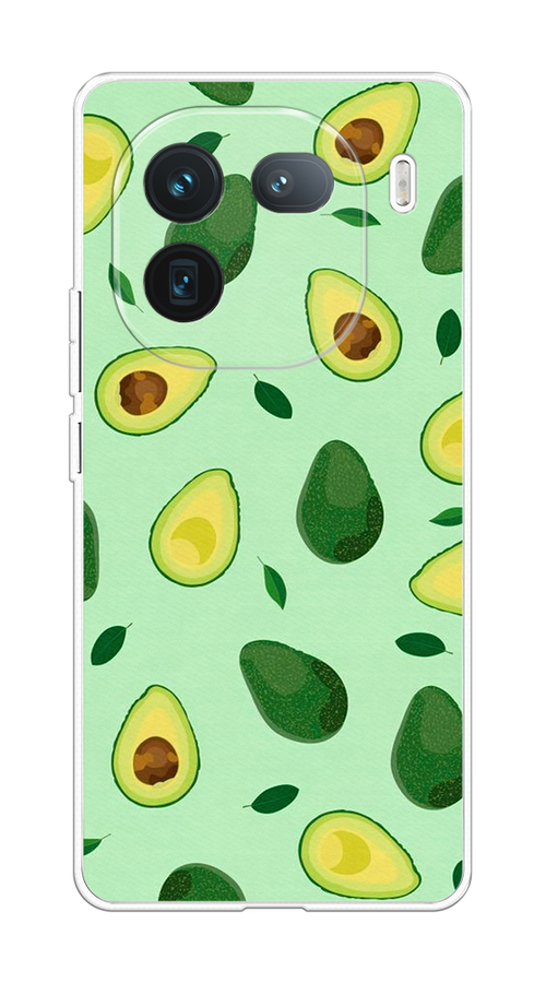 

Чехол на Vivo iQOO 12 "Blue avocado", Коричневый;зеленый, 2612050-1