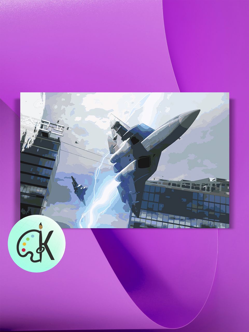 

Картина по номерам на холсте Культура Цвета Battlefield 2042, 40 х 50 см, Battlefield 2042